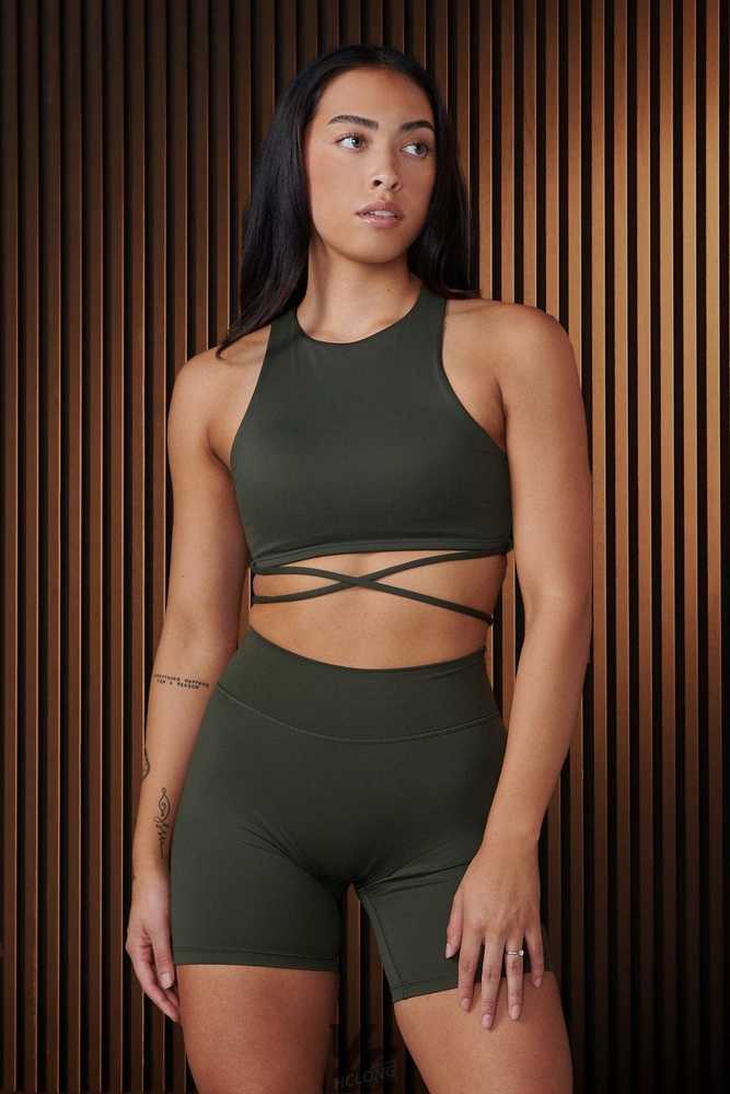 Forest Night YoungLa W334 - Urban Wrap Bra | 4628-JIDQP