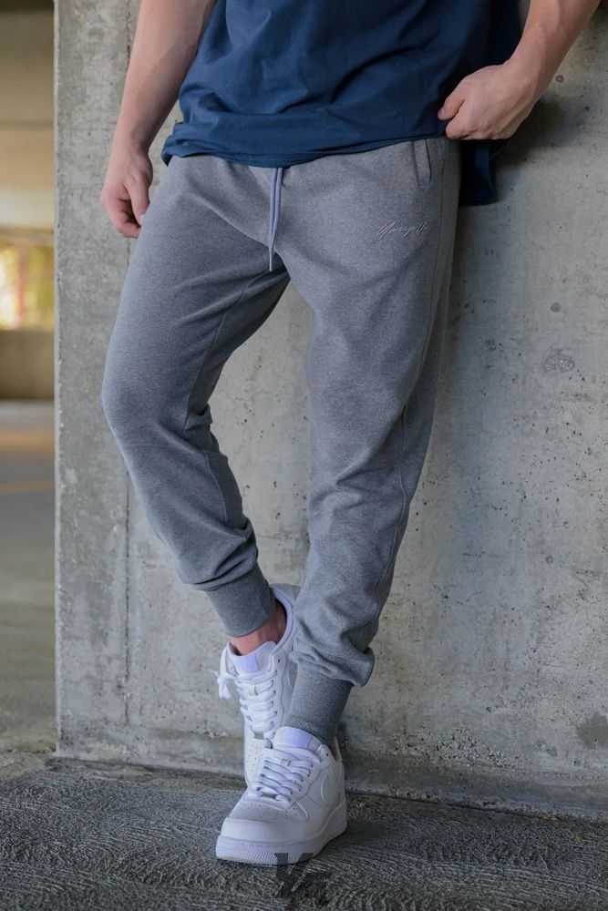 Grey Heather YoungLa 228 Cloud Joggers | 6825-KHUST