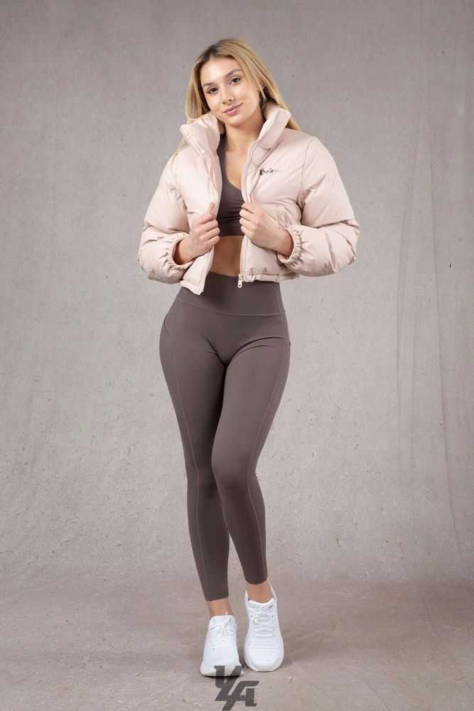 Light Pink YoungLa W511 Rosita Puffer Jacket | 3407-ELXYW