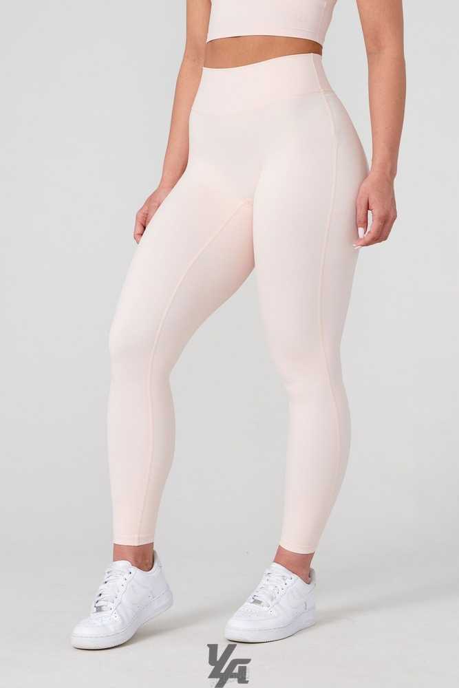 Lotus Pink YoungLa W209 Level Up Leggings | 8079-OBVQF