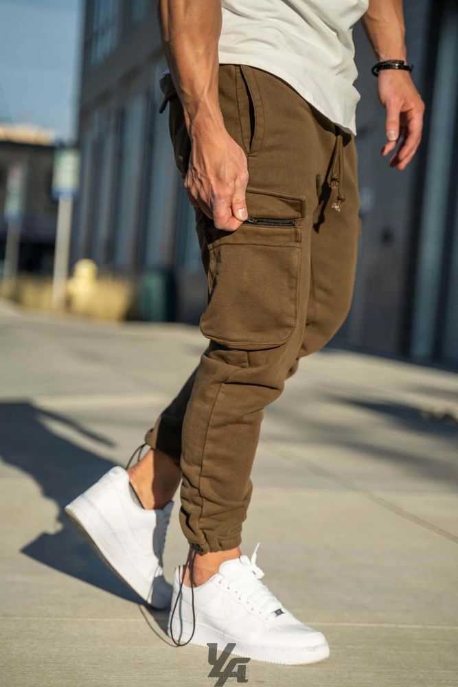 Military Olive Wash YoungLa 206 Rambo Combat Joggers | 0356-BWGIO