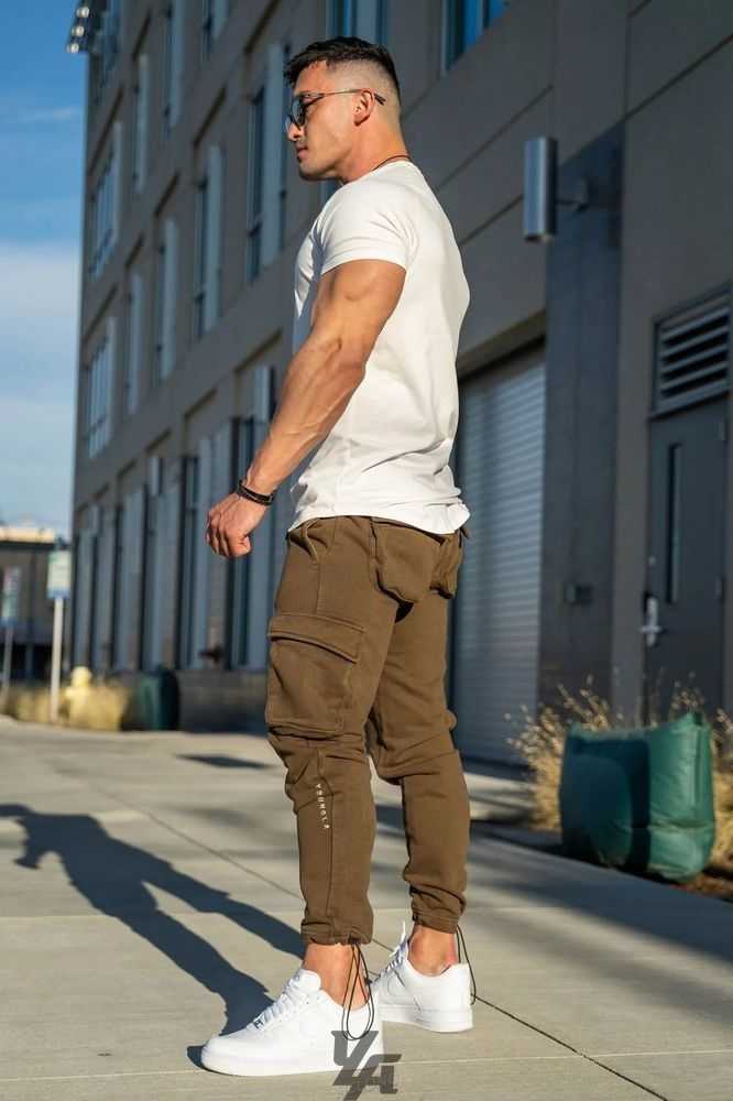 Military Olive Wash YoungLa 206 Rambo Combat Joggers | 0356-BWGIO