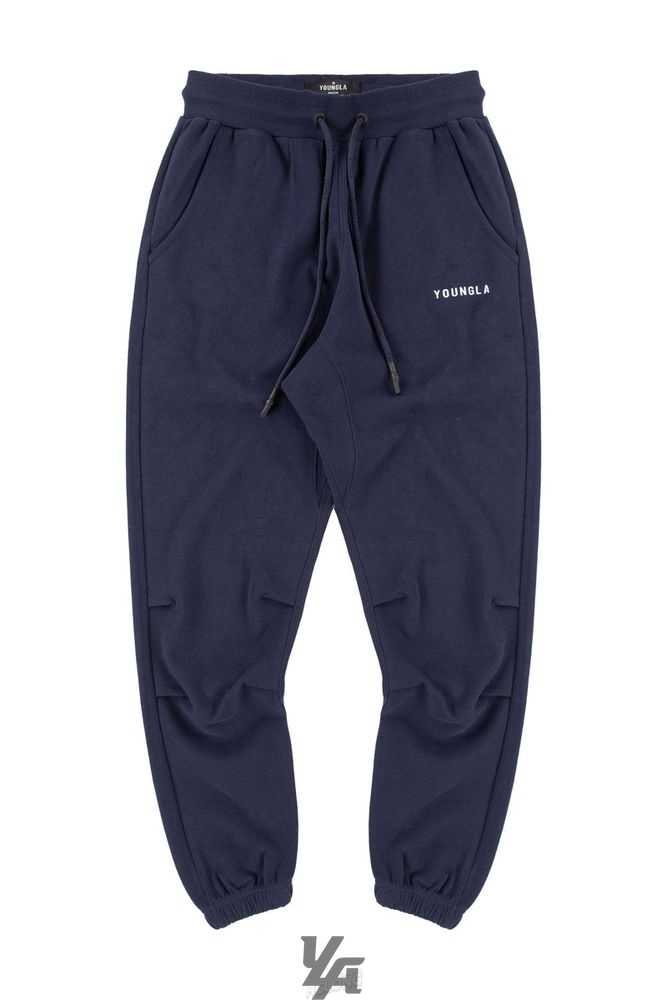 Navy YoungLa 210 Kick-Back Joggers | 8325-WELCZ