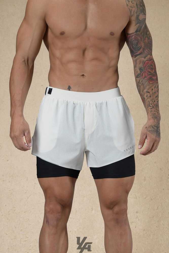 Off-White YoungLa 124 - 6am Compression Shorts | 2814-VHJQC