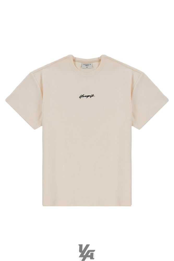 Off-White YoungLa 430 Oversized Cloud Foam Tee | 8730-MJEFW