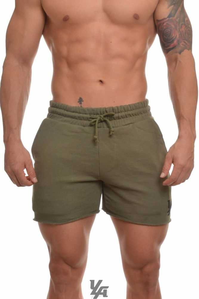 Olive YoungLa 102 Bodybuilding French Terry Shorts | 3769-VBFUN