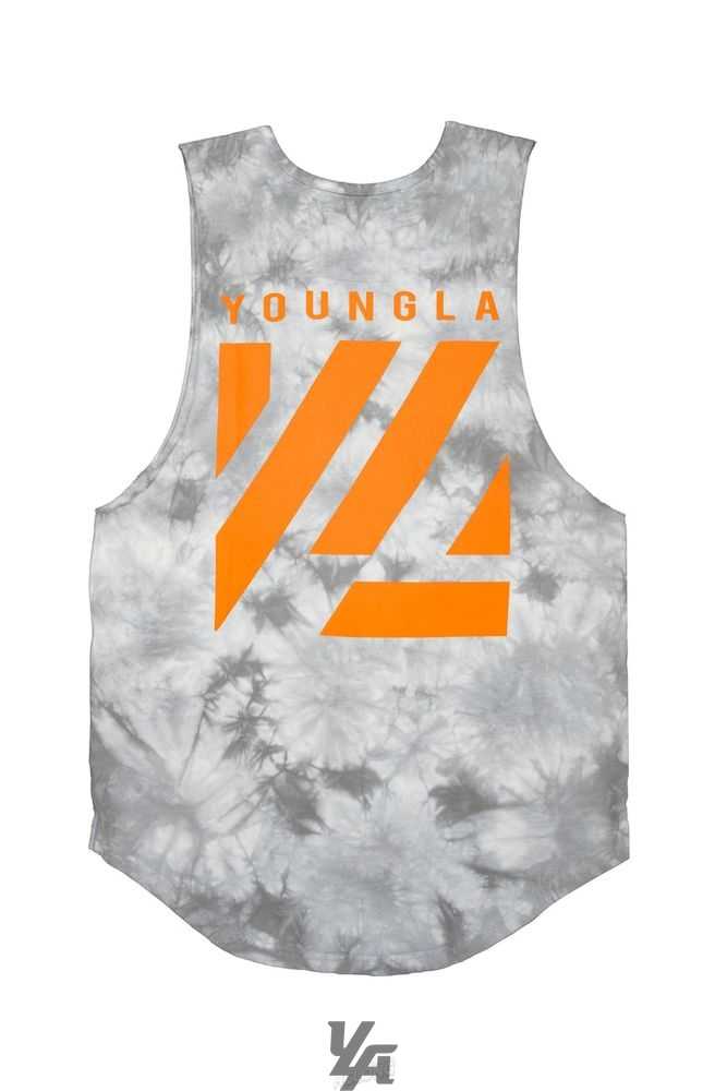 Overcast YoungLa 321 Tie Dye Bloc Cut Off Tanks | 8251-MZRSU