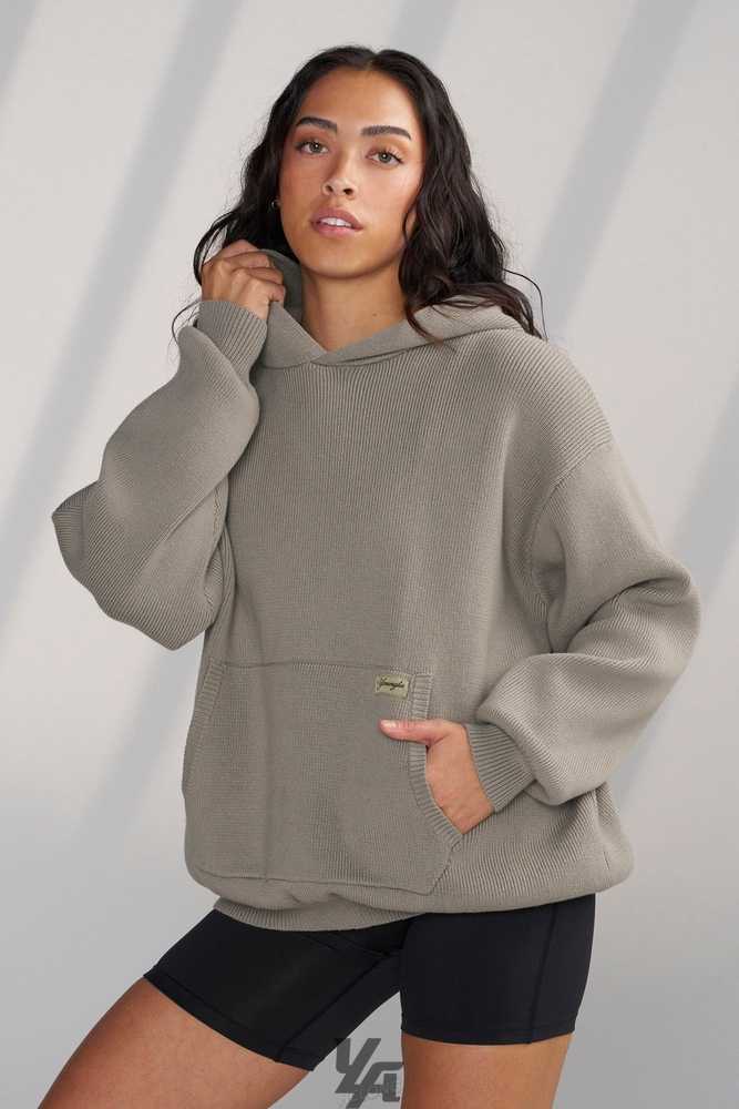 Pistachio Green YoungLa W514 - Bella sweater hoodie | 1860-MHLKN