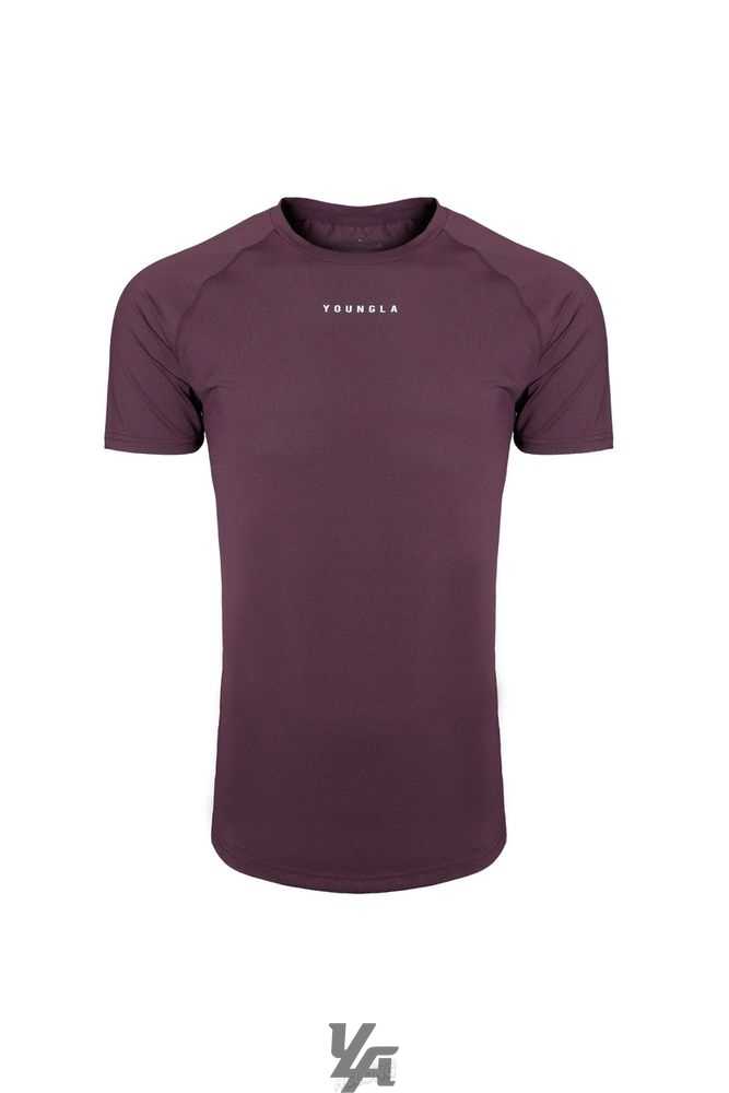 Plum YoungLa 440 Performance Line Short Sleeve Shirts | 4610-IKROJ