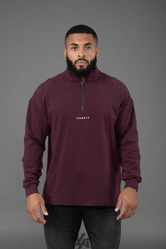 Plum YoungLa 545 Cloud Quarter Zip | 4215-PIECD