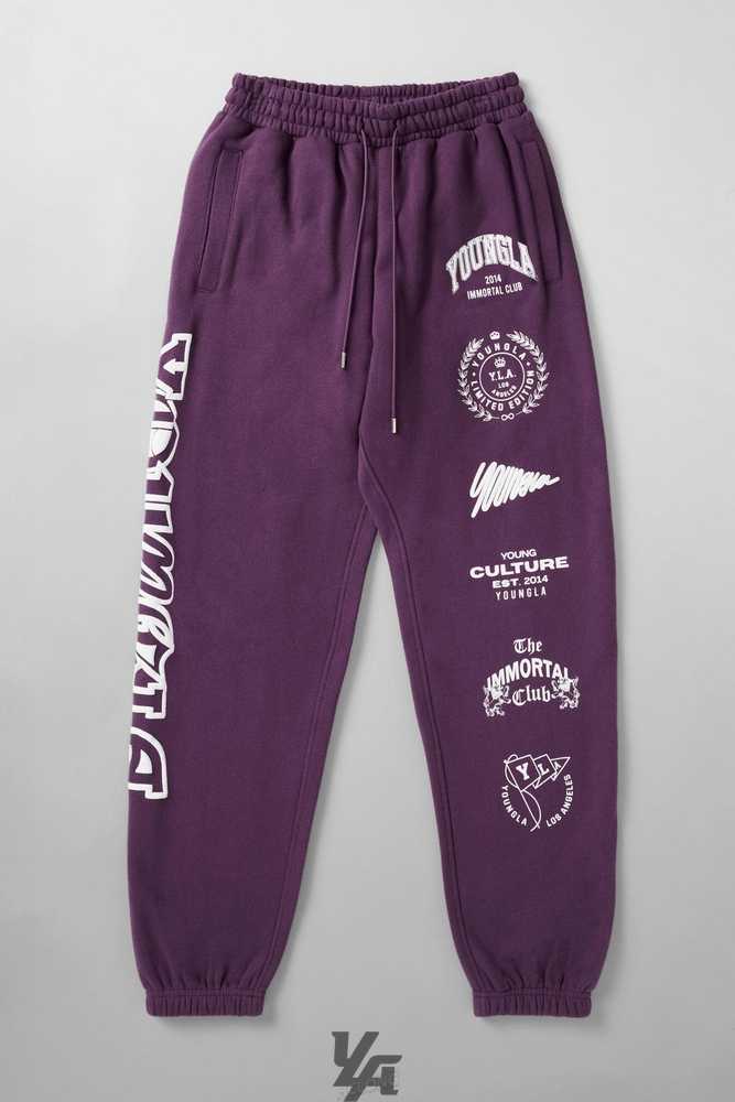 Purple YoungLa 204 - Immortal Killer Joggers | 5807-BUDGX