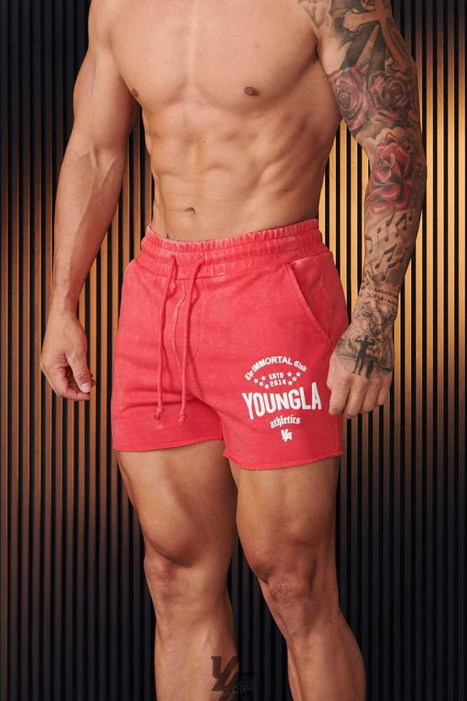 Red Wash YoungLa 152 - Immortal Shorts | 7126-ELDSJ