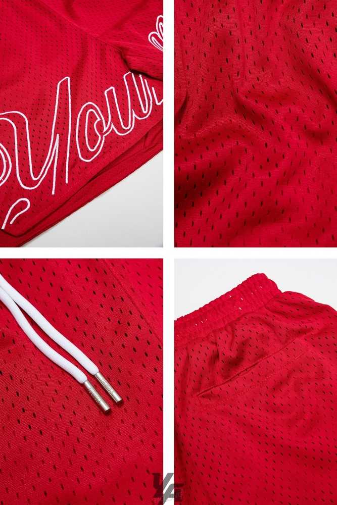 Red YoungLa 155 Championship Shorts | 3951-TXCDZ