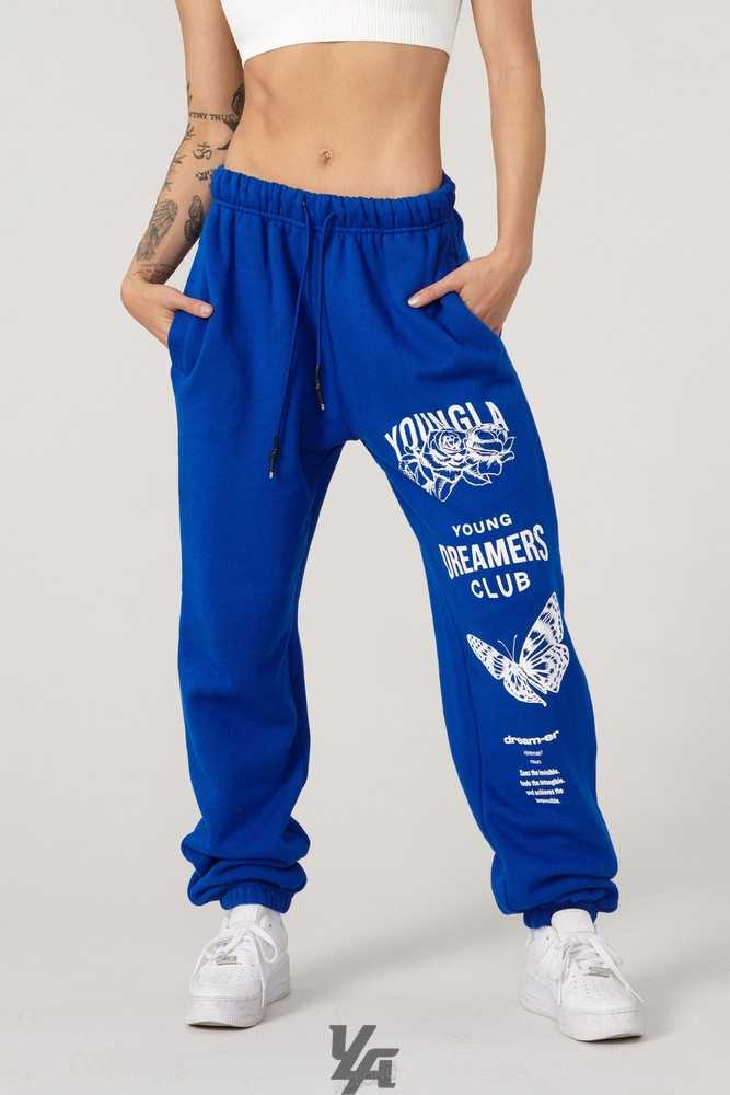 Royal Blue YoungLa W211 Dreamer Joggers New Colors | 4836-RTHZG