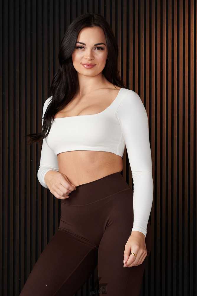 Salty YoungLa W336 - Curve Long Sleeve sports Bra | 0395-CSPHW