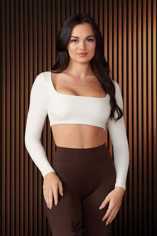 Salty YoungLa W336 - Curve Long Sleeve sports Bra | 0395-CSPHW