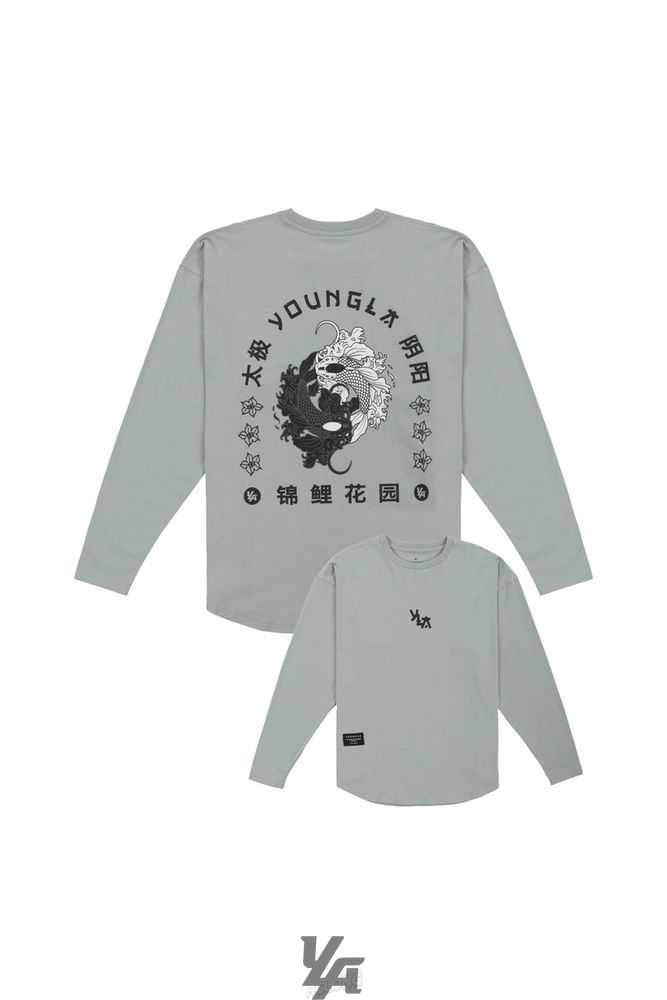 Sea Green YoungLa 822 Bushido Longsleeves | 5291-TQGVL