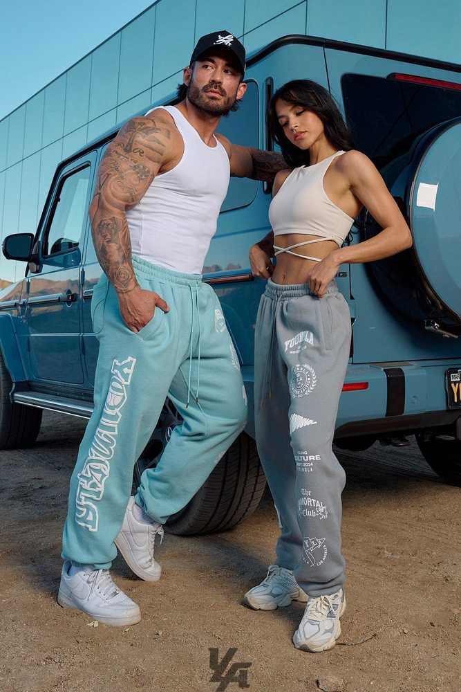 Sky Blue YoungLa 204 - Immortal Killer Joggers | 8540-JHZMS