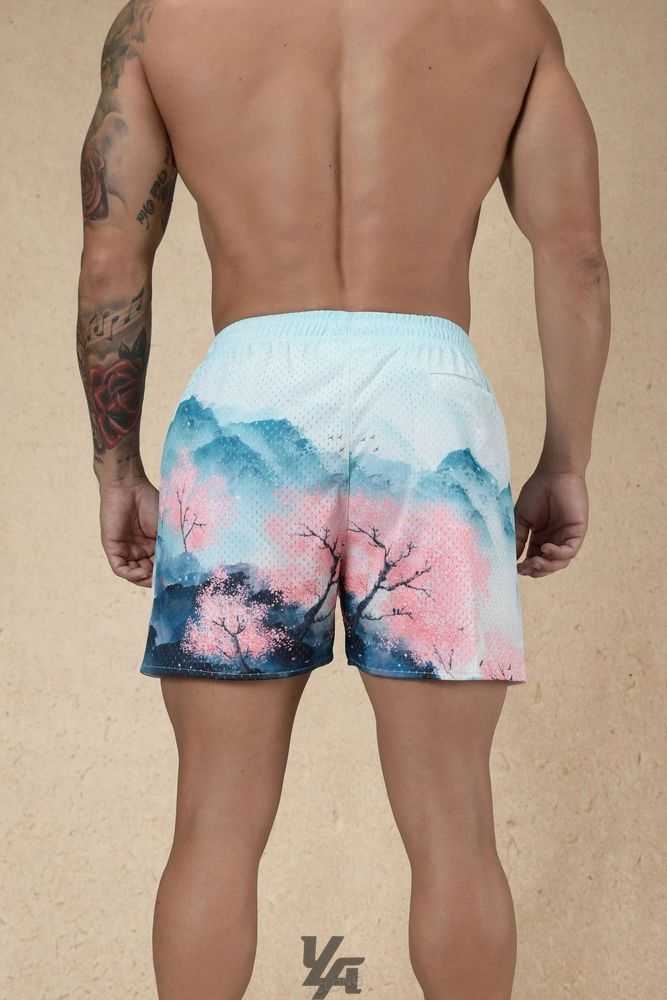 Spring Scenery YoungLa 135 House Party Shorts | 3109-YRSIU