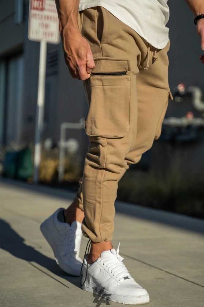 Taupe YoungLa 206 Rambo Combat Joggers | 7154-YPJOS