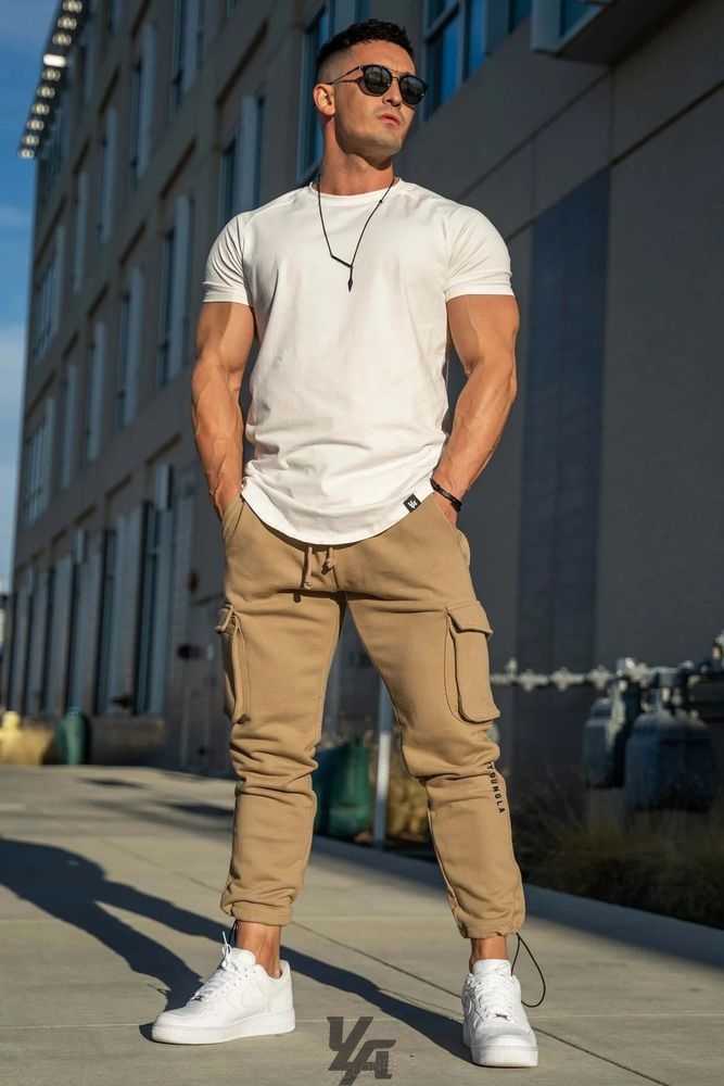 Taupe YoungLa 206 Rambo Combat Joggers | 7154-YPJOS