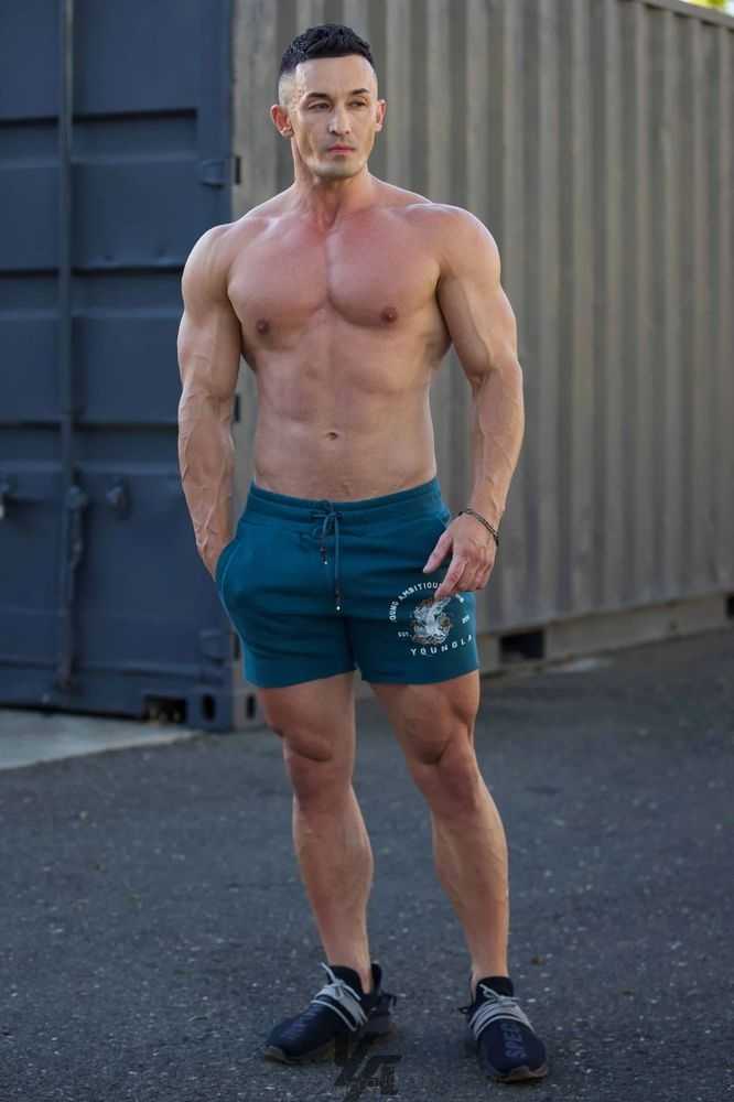 Teal YoungLa 111 Dedication Short Shorts | 7624-IAXDQ