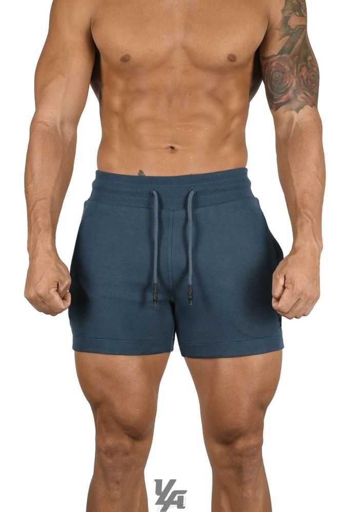 Teal YoungLa 126 Interlock Shorts | 1058-FRYGX