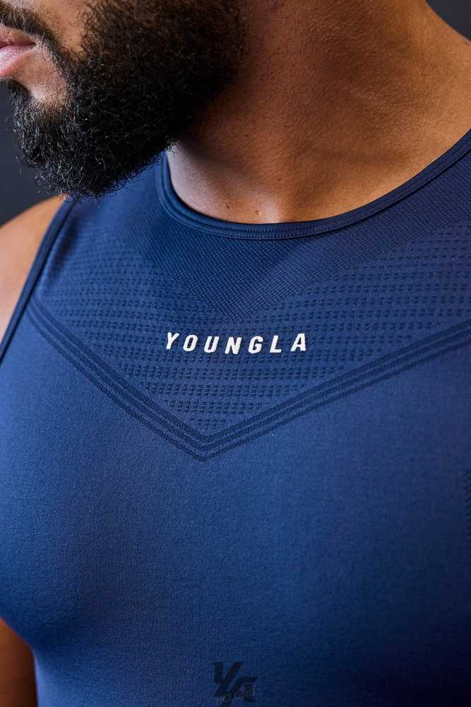 Teal YoungLa 343 - SuperVillain Compression Tanks | 2948-NTCXI