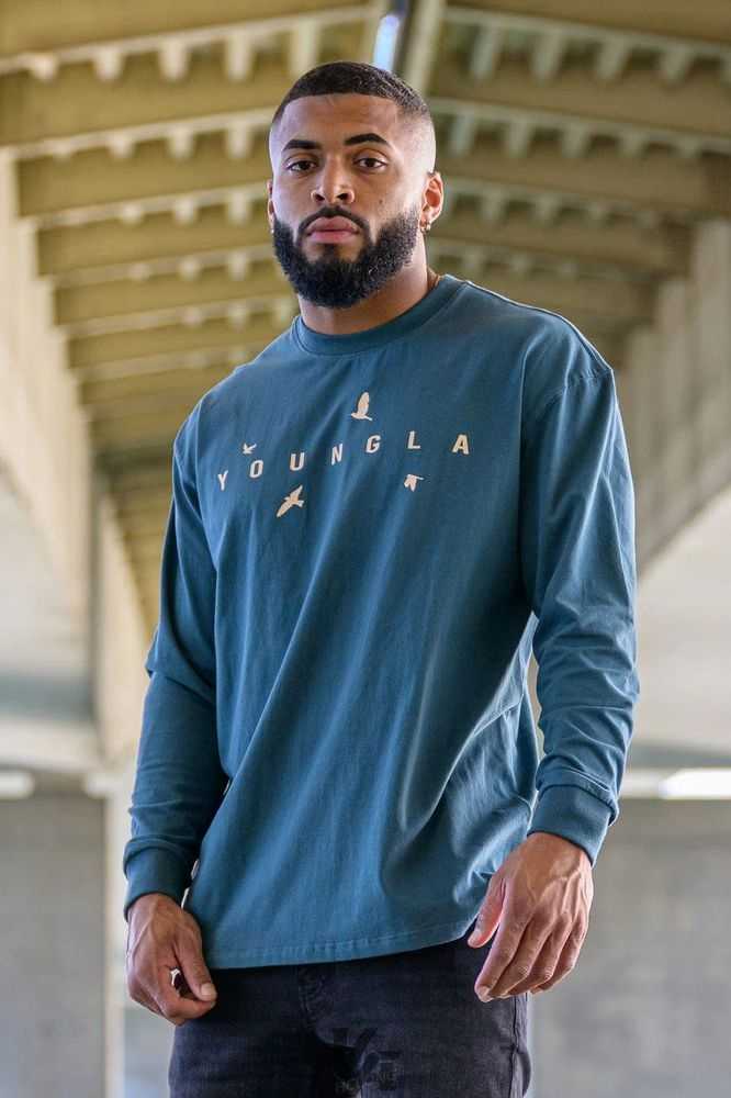 Teal YoungLa 811 Liberty Long Sleeves | 3824-XZGVI