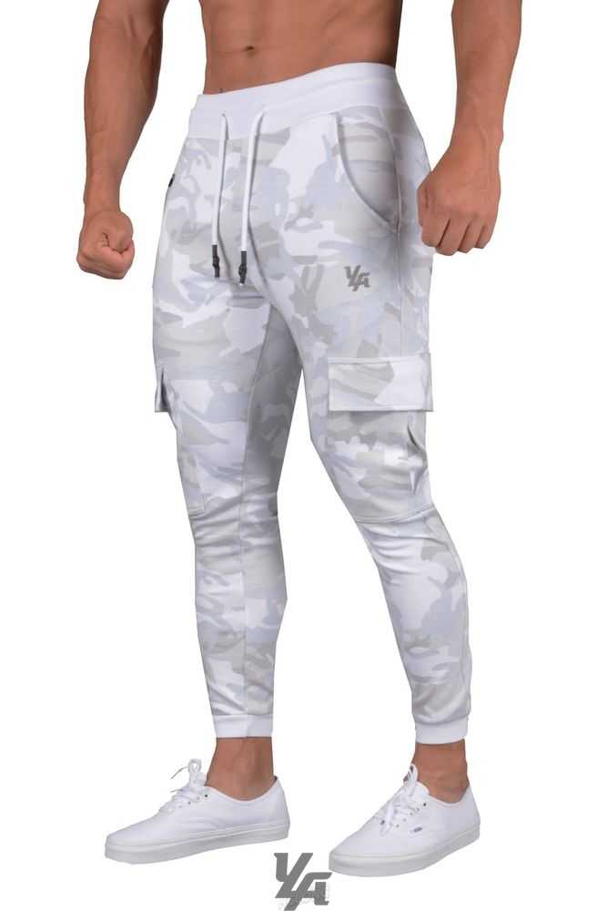 White Camo YoungLa 225 Superlative Joggers | 7428-IVTAD