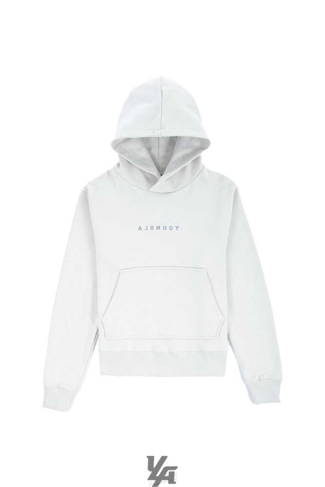 White YoungLa 511 Mirror Excellence Hoodie | 7469-EZLAY