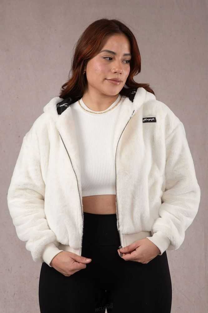 White YoungLa W510 Bliss Bomber | 1760-DFWPJ